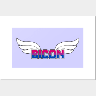 Bicon (wings) Posters and Art